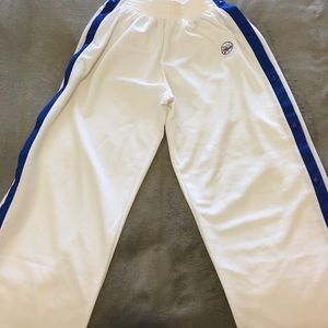 Philadelphia 76ers tear-away warmup pants